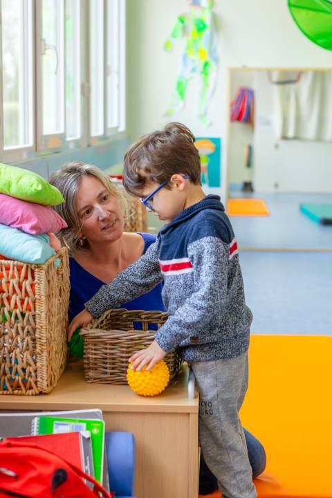  parcours de motricité enfants au CAMSP