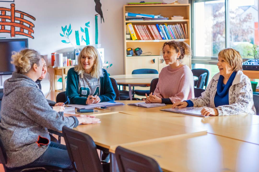  Réunion avec les éducateurs